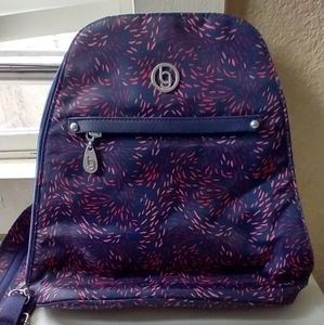 Baggalini Memphis Convertible Backpack - Firework Print